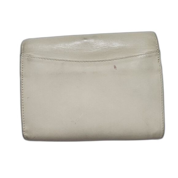 Gucci Soft Leather Bamboo Cream Tone Wallet - Picture 2 of 9